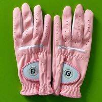 Golf gloves for womens hands microfiber cloth non-slip leather genuine leather wear-resistant sun protection golf sports equipment J.LINDEBERG Titleist DESCENNTE Korean Uniqlo ✳☎♞