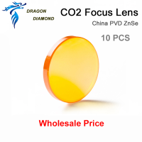 10 Pcs CO2 Laser Lens China PVD ZnSe Dia.121819.0520mm Focal length 38.1- 101.6mm 1.5- 4inch For Laser Engraver Machine