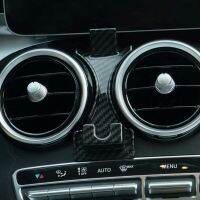 [Hot K] ตัวยึดที่วางโทรศัพท์ในรถคาร์บอนสำหรับ Mercedes-Benz C Class W205 2020 2019แท่นวางโทรศัพท์สำหรับ Mercedes-Benz C Class 2019