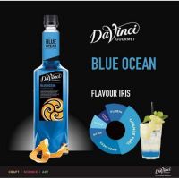 [บ้านกาแฟ] Davinci Gourmet Blue Ocean Syrup 750 ml.