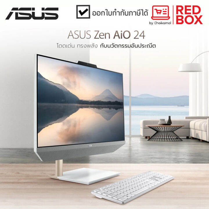 กดโค๊ดลดเพิ่ม-เครื่องสวย-minimal-จอทัช-asus-all-in-one-zen-aio-m5401wyat-wa008ws-23-8-fhd-touch-ryzen-7-5825u-16gb-ssd-512gb-win11-office-3y-onsite