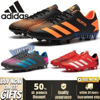 【 Pym Quo 】Ready Stock  FG Soccer Shoes Men Sport Professional Football shoes Kasut bola sepak Outdoor Men Football Shoe Size:40-45