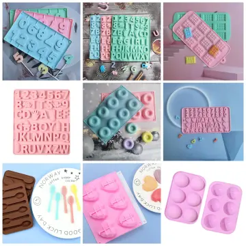 Cake Alphabet Casual Letters Cake Craft Stencil Number Cake Decorating  Fondant Icing -  Norway