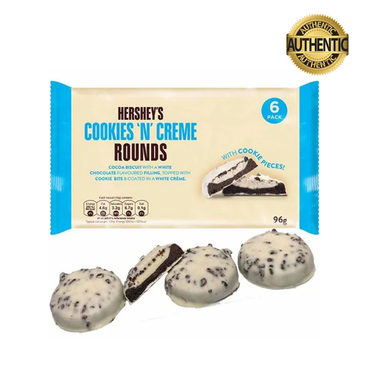 Hershey's Cookies "N" Cream Rounds (96g) Lazada PH