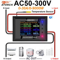 AC50-300V AT2430A 2.4 "Digital Voltmeter Meters Indicator Power Energy Ammeter Current Amps Volt Watt Meter Tester Detector