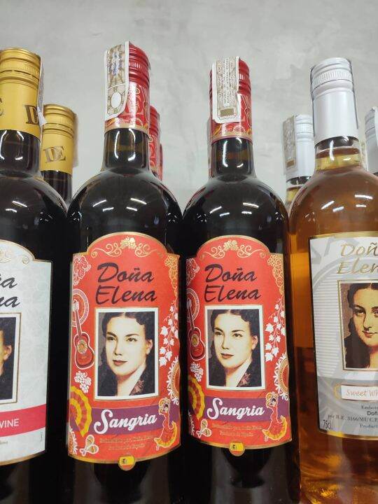 Dona Elena Sweet Red Sangria Wine 750ml Lazada PH