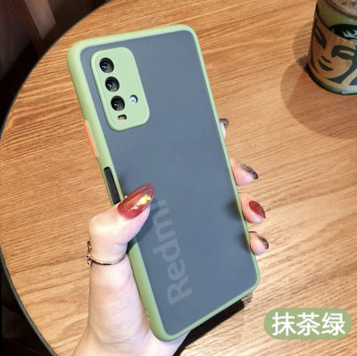ส่งจากกรุงเทพ เก็บเงินปลายทาง เคสโทรศัพท์เสียวหมี่ Case Xiaomi Redmi 9T เคสกันกระแทก ปุ่มสีผิวด้าน เคสกันรอยกล้อง ขอบนิ่มหลังแข็ง