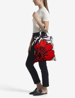 ลาย Elakoon elama Marimekko Pieni Unikko Kassi tote bag กระเป๋าผ้ามาริเมกโกะ ผ้าคอตตอน ขนาด 44 x 43 cm