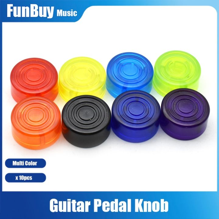 10pcs-footswitches-electric-guitar-effect-pedal-foot-nail-cap-amplifiers-candy-color-foot-switch-guitar-pedal-knob-accessories