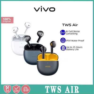 Vivo TWS Air ชุดหูฟังบลูทูธไมโครโฟนคู่ AI โทรชุดหูฟังไร้สายลดเสียงรบกวน