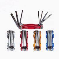 【LZ】▪  Mountain Bike Ciclismo Multi Repair Kit Ferramentas Bicicleta Repaire Set Leve Portátil falou Hex Allen chave chaves de fenda 7 em 1