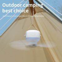 Mini USB Camping Fan แบตเตอรี่รีโมทคอนโทรล4 Gears แบบพกพา LED Light เต็นท์แขวนพัดลมเพดานสำหรับ Home Outdoor Bed