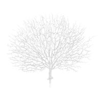 Simulation Coral Branch Plant Plastic Peacock Tree Sea Tree Dried Branch Artificial Decorations