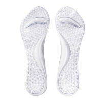 1 Pair  Silicone Insoles High Heels  Foot Cushion Arch Support Shoes Pads Transparent Shoes Pads Cleaning Tools