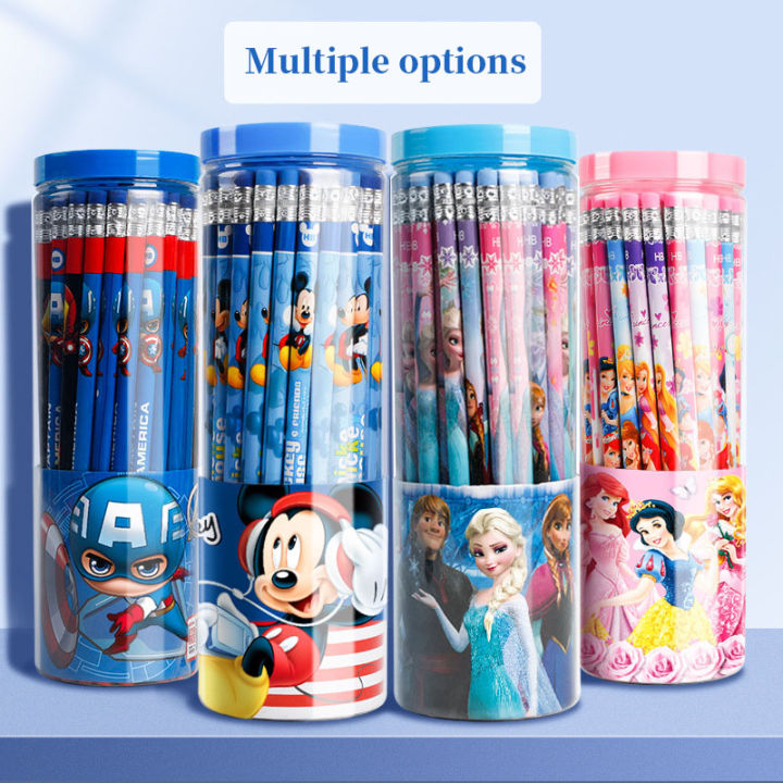 pencil-frozen-princess-school-supplies-kawaii-papeleria-stationery-store-pen-30pcsset-original