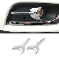 For Renault Koleos 2017-2020 Car Front Fog Light Lamp Cover Frame Trim Bezel Decoration Accessories