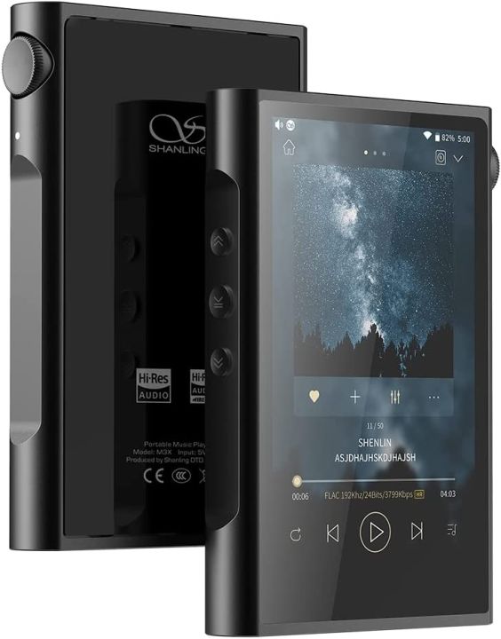 SHANLING M3X MP3/MP4 Player Portable High Resolution Bluetooth Audio  Player,4.2-inch HD Touch Screen|3200mAh| 2+32GB+1TB  Scalable|Android7.1|Dual ES9219C DAC/AMP|MQA 16X|3 .5mm4.4mm Output |  Lazada PH