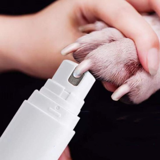 Máy cắt móng cho chó chạy điện mới máy cắt móng cho thú cưng dụng cụ mài - ảnh sản phẩm 1