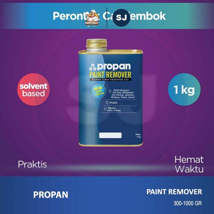 PERONTOK CAT/PENGHAPUS CAT TEMBOK PROPAN PAINT REMOVER PPR735 1KG Lazada Indonesia
