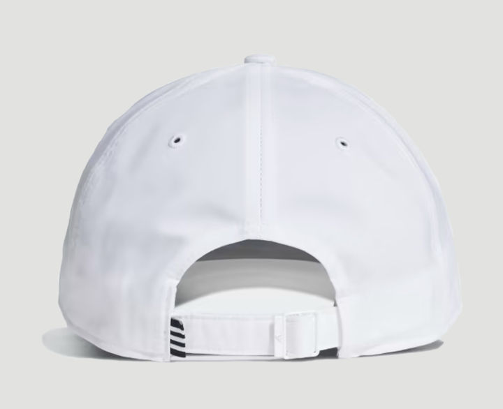 adidas-หมวกหมวกเบสบอลปักลายน้ำหนักเบา-adidas-lightweight-embroidered-baseball-cap-gm6260-white-black-สินค้าลิขสิทธิ์แท้