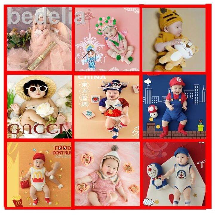 Children's photography clothing baby's full moon photoshoot clothing