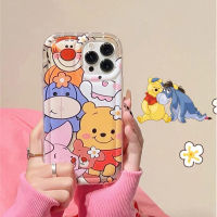 For iPhone 13 Pro Max iPhone Case Thickened TPU Soft Case Clear Case Airbag Shock Resistant Cartoon Cute Compatible For iPhone 14 11