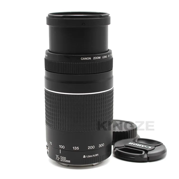 Special Price Used Canon Ef 75 300mm F 4 5 6 Iii Usm Telephoto Zoom Lens For Canon Slr Cameras Lazada Co Th