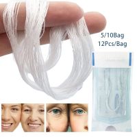 ZZOOI 5Bags/60Pcs Protein Thread No Needle Gold Protein Line Absorbable Anti-wrinkle Face Filler Women Beauty Care Skin Collagen Based