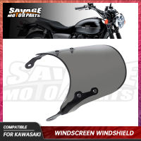 สำหรับ KAWASAKI W800 Street W400กระจก Wind Shield ZR250 ZR400 ZR550 ZR-7 ER-5รถจักรยานยนต์ Deflectors ลม Pare-Brise