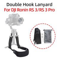 ┋ For DJI Ronin RS3 Stabilizer Wide Lanyard RS 3Pro Handheld Gimbal Phooting Bracket Shoulders Strap Double Hook Sling Accessories