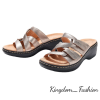 Kingdom_Fashion ร้องเท้าผูหญิง รองเท้าแตะลิ่ม รองเท้าแตะเสริมส้นผู้หญิง รองเท้ารัดส้น สะดวกสบาย อ่อนนุ่ม ความหนาพื้นรองเท้า 2023 ใหม่ X0101623 42Z231019