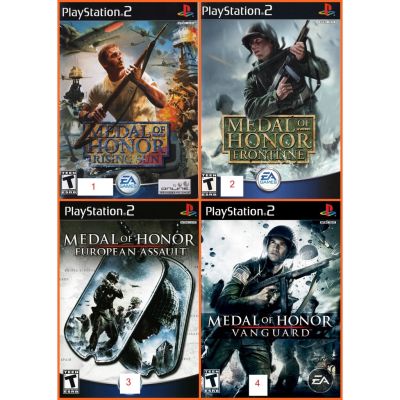 Medal of Honor ทุกภภาค ของ PS2  แนว FPS แบบเดียวกับ Call of Duty