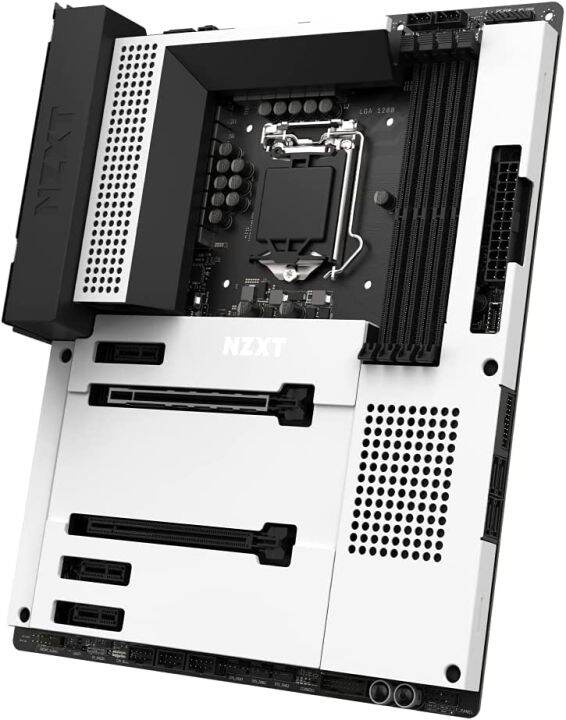 NZXT N7 Z590 ntel Z590 White Gaming Motherboard with WiFi and CAM