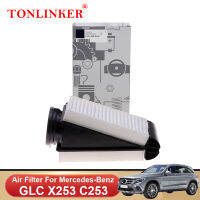 TONLINKER Air Filter A6510940404 สำหรับ Mercedes Benz GLC X253 C253 2015-2019 GLC 220d 250d 4MATIC ดีเซลรุ่นรถอุปกรณ์เสริม-glsunjugdd