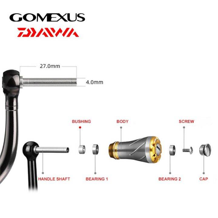 ใหม่-gomexus-รอกสปินนิ่งรอกตกปลาตัวหมุนปรับแรงโลหะดัดแปลงเหมาะสำหรับอุปกรณ์เสริม-shimano-daiwa-ryobi-a20bk-tn-20มม-yxl3824รอกม้วนตกปลา