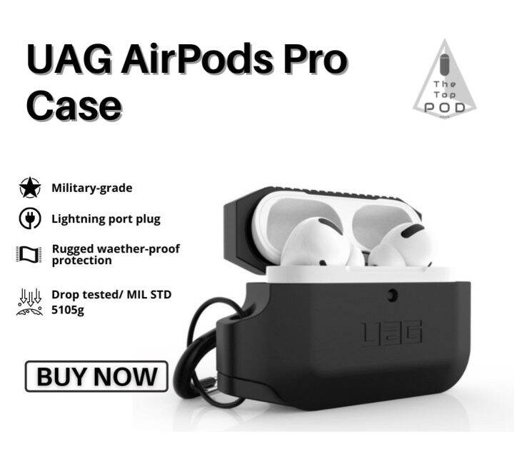 The Top Pod [Military Grade] Best Air Pods case for Gen2, 3 & Pro
