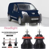 หลอดไฟหน้ารถยนต์ LED LAI 40w 6000k สีขาว สําหรับ Peugeot BIPPER 2016-2023