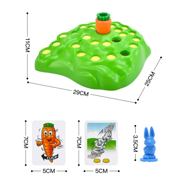 smilewil-เกมครอบครัว-กับดักกระต่าย-tiktok-เกมกระดาน-เกมส์กระต่ายลงรู-pk-เสริมพัฒนาการ-ของเล่นเพื่อการศึกษา