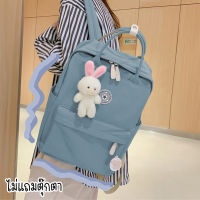 bagsiamshop(BA1912) กระเป๋าเป้ผ้าไนล่อน ใบใหญ่