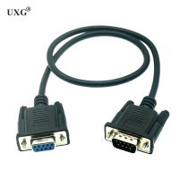 5M 10M 1.5M 3M Serial RS232 9-Pin Male To Female DB9 9-Pin PC Converter Extension Transfer Cable Extending Wire For Computer