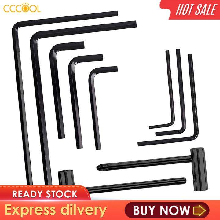 CCCOOL 13x Guitar Allen Wrench Set Guitar Tool Replace for Nut Locking