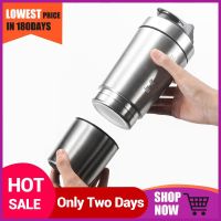 ◎ 26OZ Detachable 304 Stainless Steel Whey Protein Powder Sports Shaker Bottle For Water Bottles Gym Nutrition Blender Cup Mixer