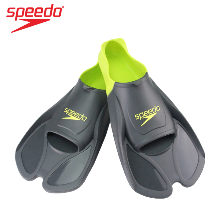 Speedo flippers adult professional swimming training short flippers