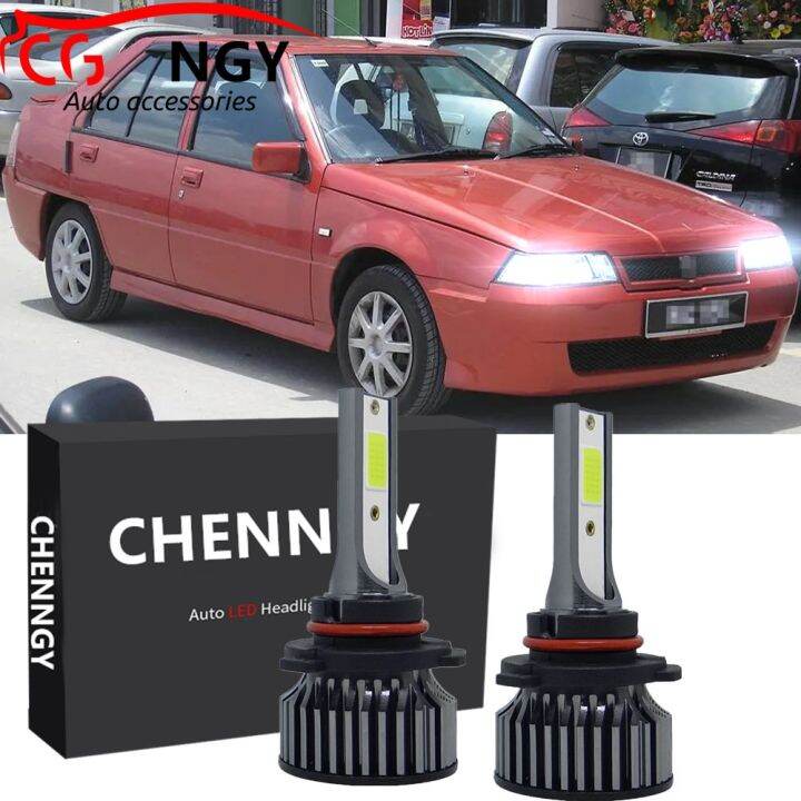 ชุดหลอดไฟหน้าฮาโลเจน-led-6000k-1990-1991-6000k-แบบเปลี่ยน-สําหรับ-proton-saga-mk1-1985-1992-รับประกัน-10-เดือน