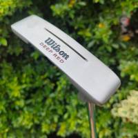 PUTTER WILSON DEEP RED ความยาว 34 นิ้ว ก้าน FATSHAF ก้านนี้ทำให้พัตเตอร์ลดการสั่นได้ดี ไม้กอล์ฟมือสอง ของแท้ BY NakaraLuxurious