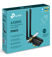 TP-Link Archer TX50E AX3000 Wi-Fi PCIe Adapter Bluetooth 5.0