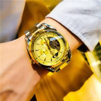 Hong Kong wiese KaiZhengPin waterproof luminous multi-functional tourbillon automatic mechanical watch men watch mens fashion สายนาฬิกา┇