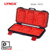 กล่องใส่เมมโมรี่การ์ด LYNCA MEMORY CARD BOX KH15 กันกระแทก/กันน้ำ (ได้ 36 ช่อง)