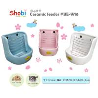 ?พร้อมส่ง? Shobi-BE-W16 ถ้วยอาหารรางหญ้าเซรามิค สำหรับกระต่าย ชินขิล่า งานพรีเมียม‼️