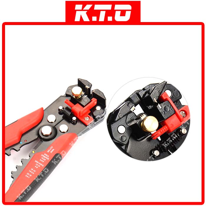 5 IN 1 MULTI-PURPOSE AUTOMATIC WIRE STRIPPER CRIMPER TERMINAL CABLE WIRE CUTTER SELF ADJUSTING ELECTRICAL TOOL / PEMOTONG WAYAR